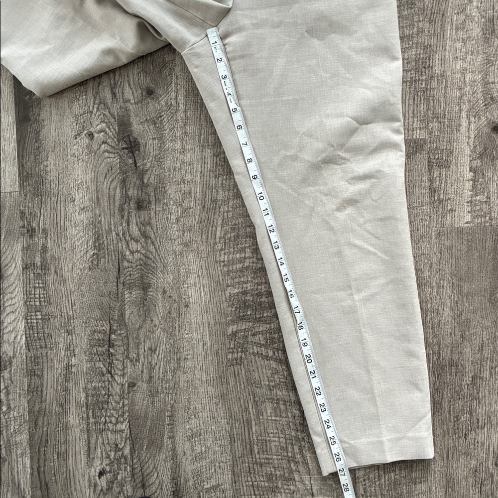 Aritzia Babaton Markova Pant - (Re)ssential Heather Matte Pearl Size 12 - Picture 10 of 11